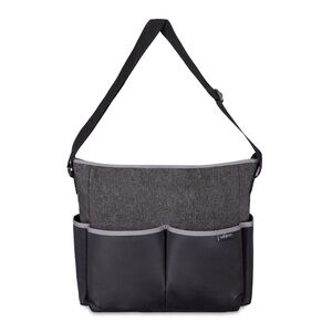 Babyboom Ellis diaper bag new w tags changing may pockets gray black